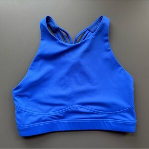 Carbon38 High Neck Strappy Sports Bra- Small